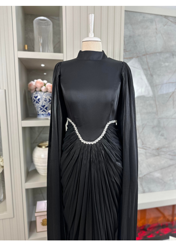 Angel Best Modest Abiye Siyah