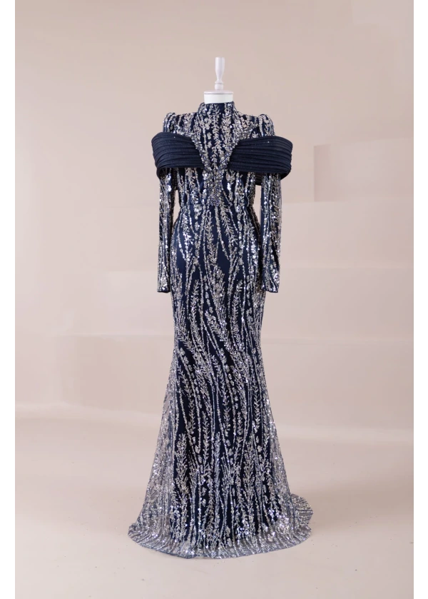 Valentine Seriest Best Abiye Lacivert